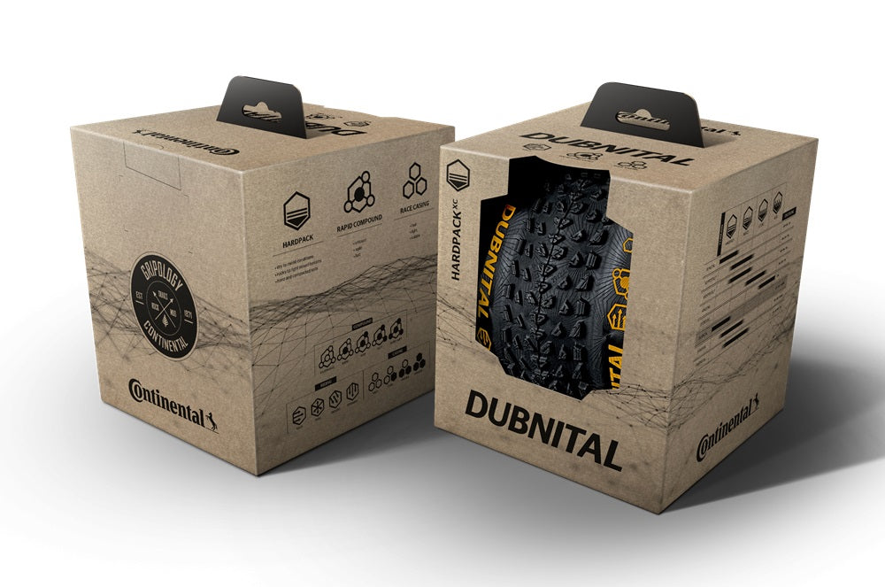 Continental Dubnital MTB tyre packaging