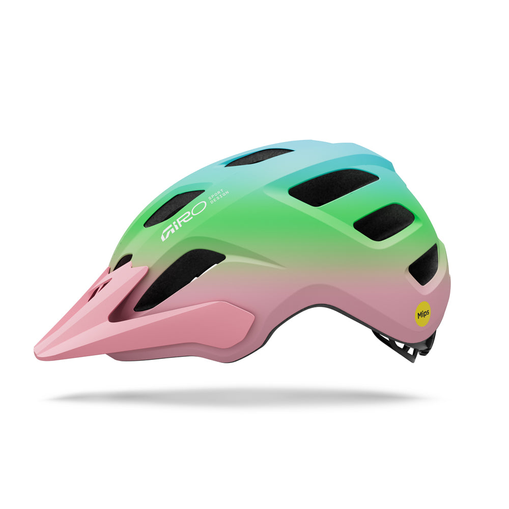 Giro Tremor Mips Child - Matte Light Pink/Green