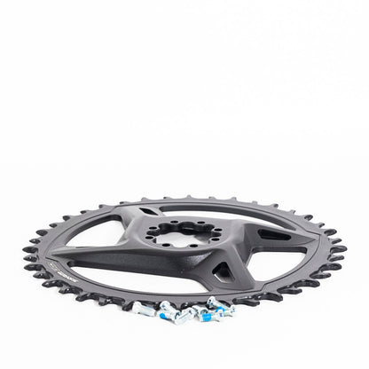SRAM Chain Ring Road 40 Tooth Direct Mount X-Sync 6.5mm Offset - Black (Rival E1) Including 8 Chainring Bolts