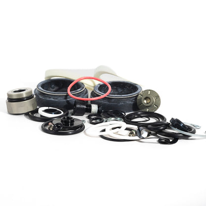 RockShox Fork Service Kit - Full Service Solo Air - (Includes Air Seals, Damper Seals and Hardware) (Includes Upgraded Seal Head) - Boxxer World Cup B1