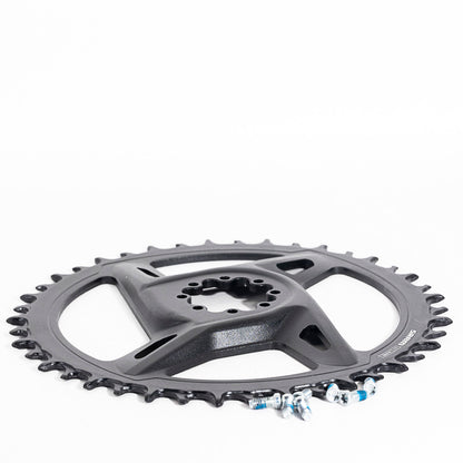 SRAM Chain Ring Road 42 Tooth Direct Mount X-Sync 6.5mm Offset - Black (Rival E1) Including 8 Chainring Bolts
