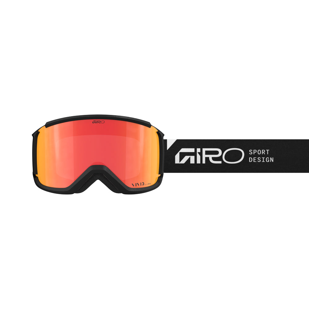 Giro Revolt Stacked Black Vivid Ember 3