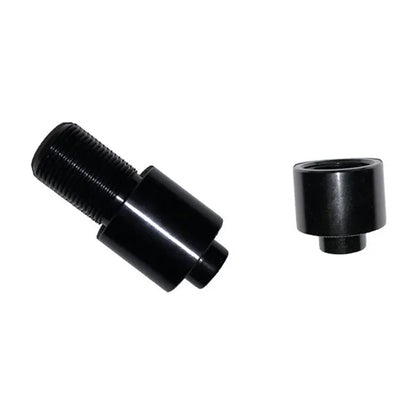 Tacx Direct Drive Block Caps - For Type 1 6mm axle hole trainers. These are the end caps required to fit a QR bike to trainer.
