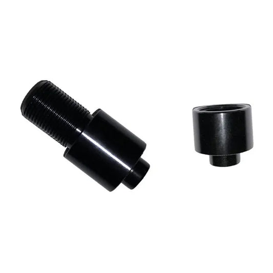 Tacx Direct Drive Block Caps - For Type 1 6mm axle hole trainers. These are the end caps required to fit a QR bike to trainer.
