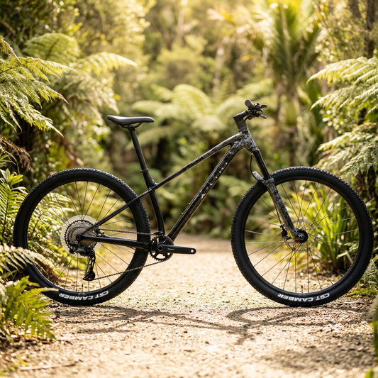 X-Lab MT2 mountain bike on a native bush trail