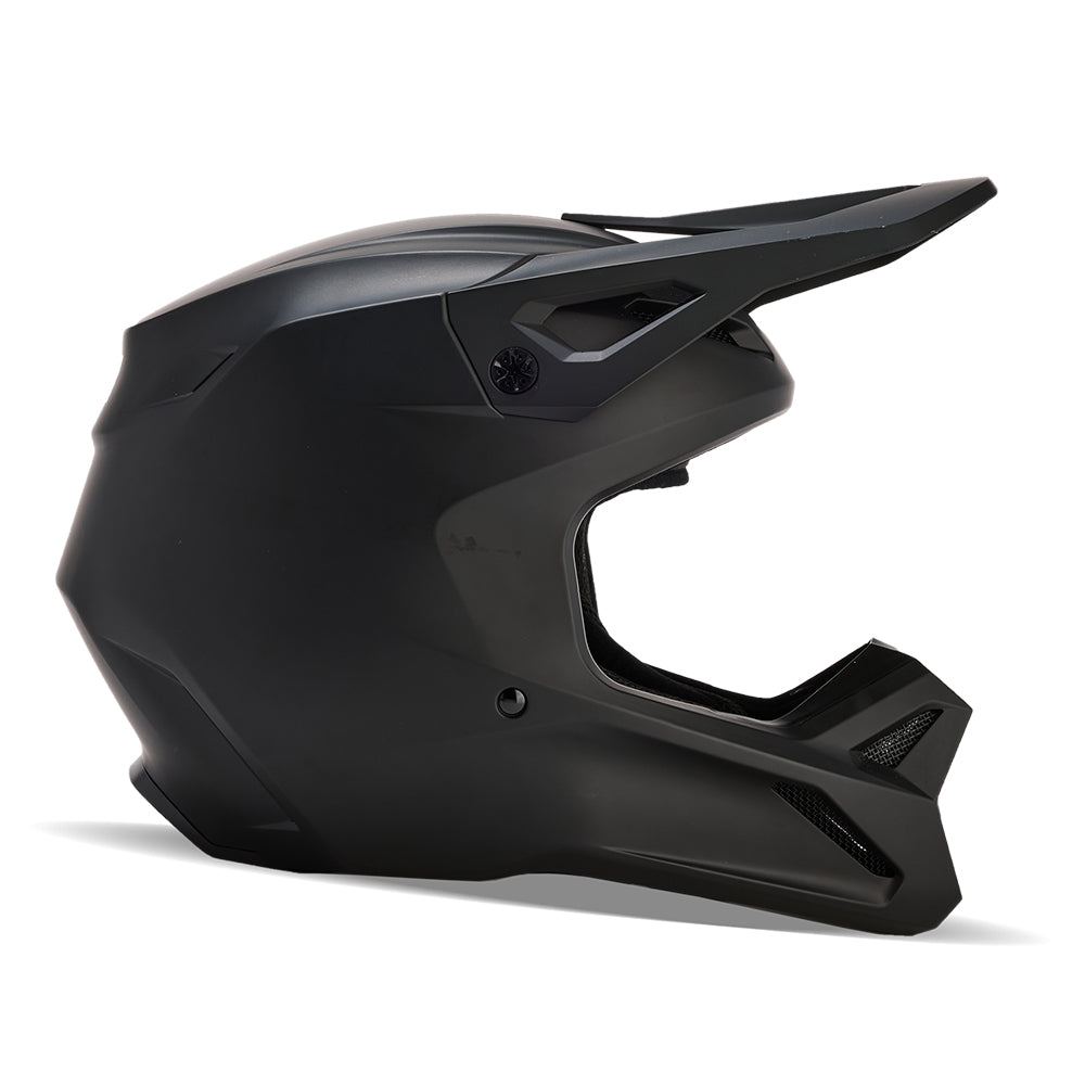 Fox v2 matte black sales helmet