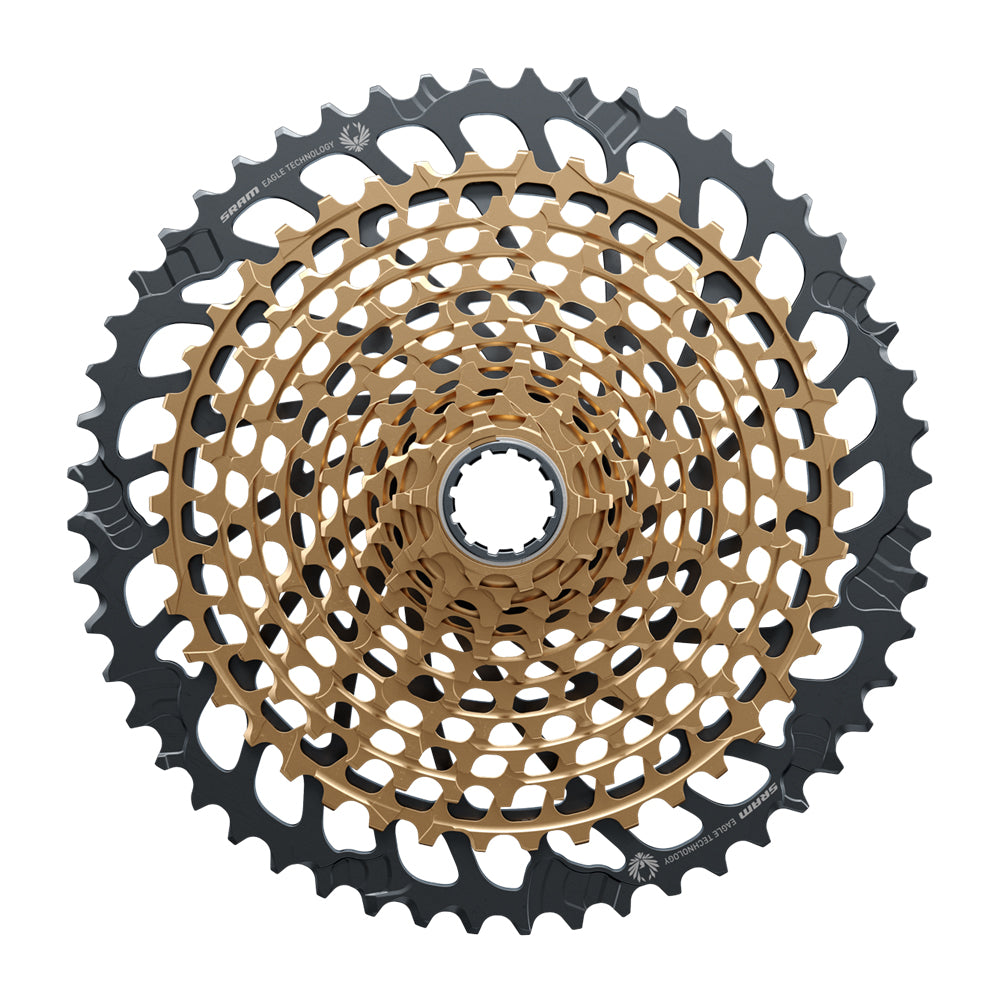 SRAM XG-1299 Eagle 10-52t Cassette - Gold