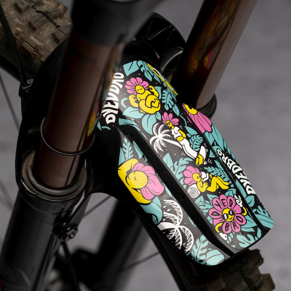 DYEDBRO - MUDGUARD DECALS - FOX / ROCKSHOX - VICTOR BROUSSEAUD