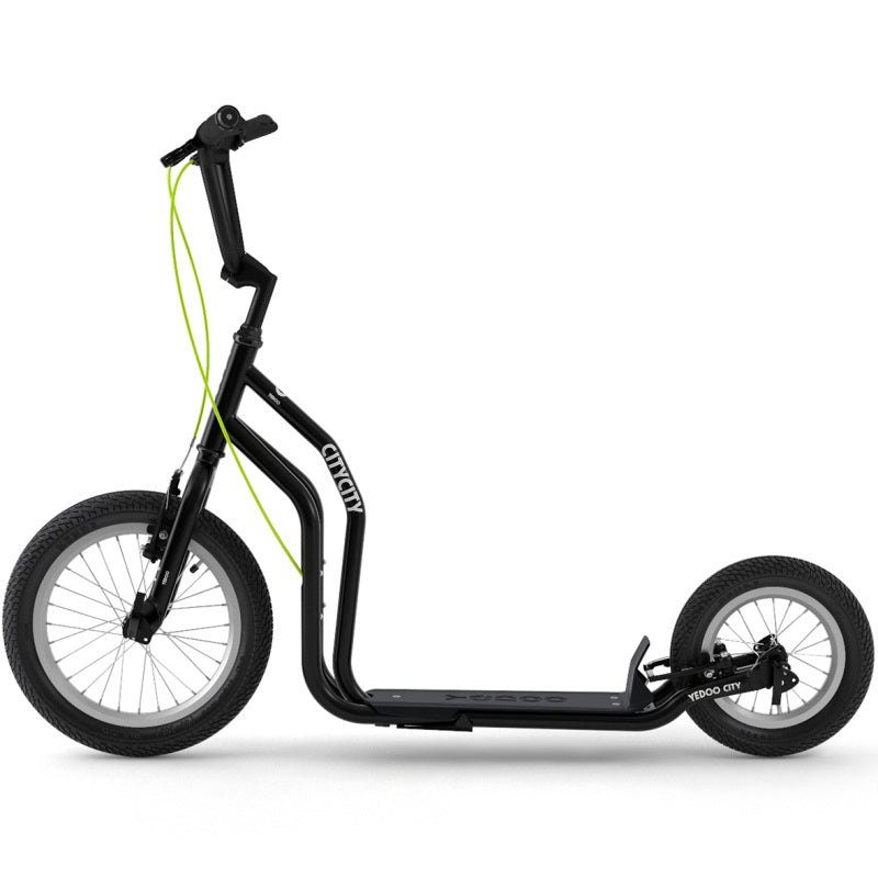 Yedoo RunRun City Scooter 16/12" Black - Side