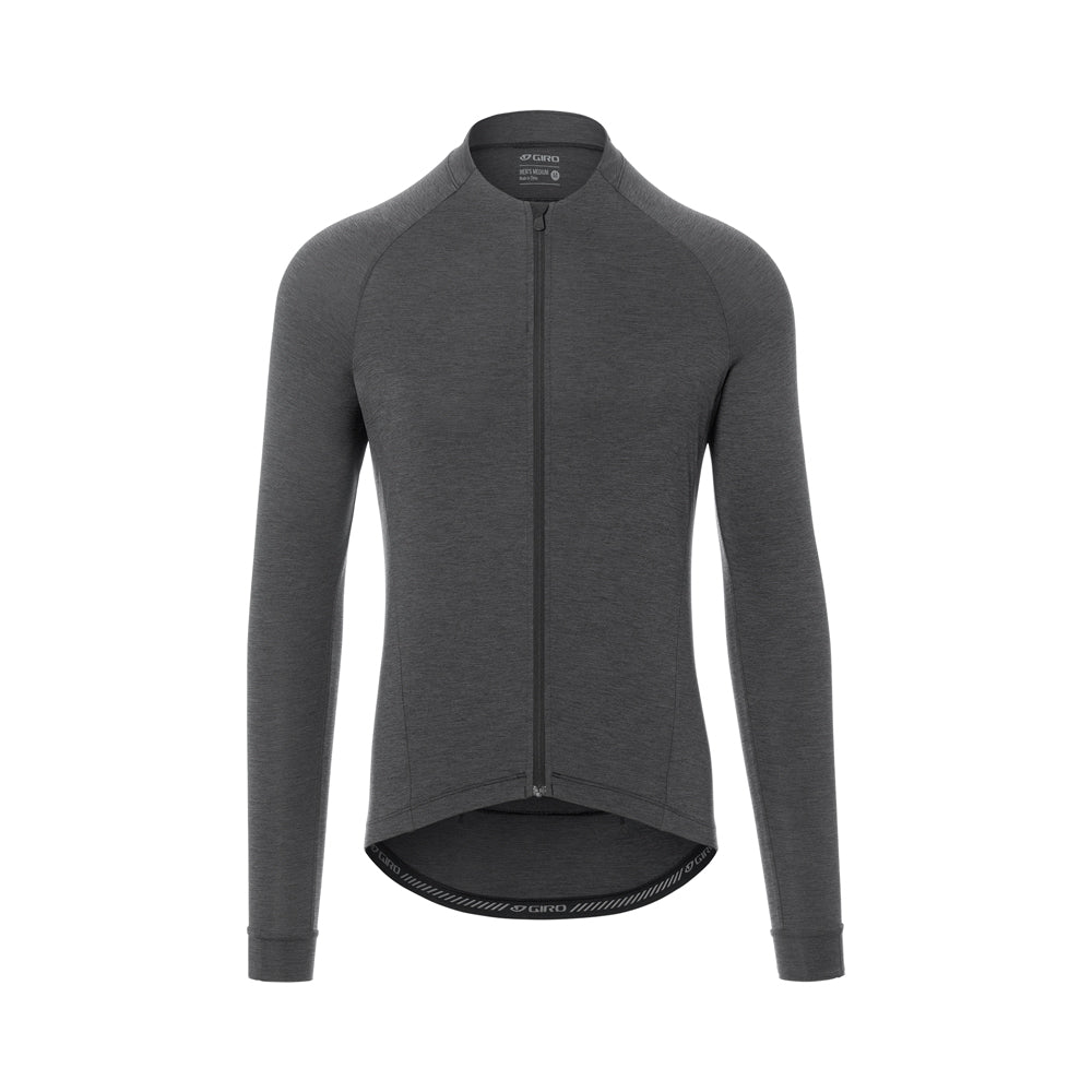 Giro Men's New Road LS Jersey - Charcoal Heather