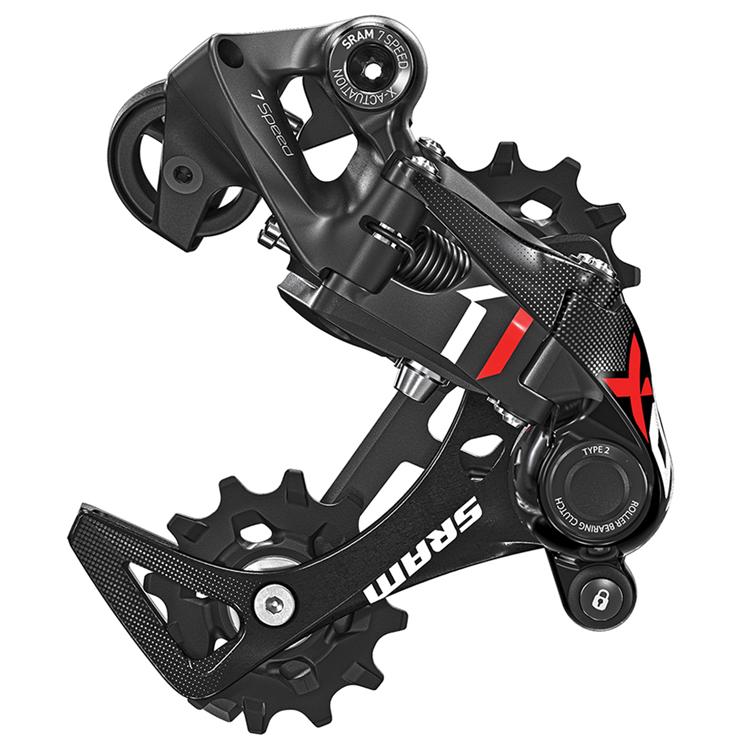 SRAM MTB X01 DH RD 7sp Red