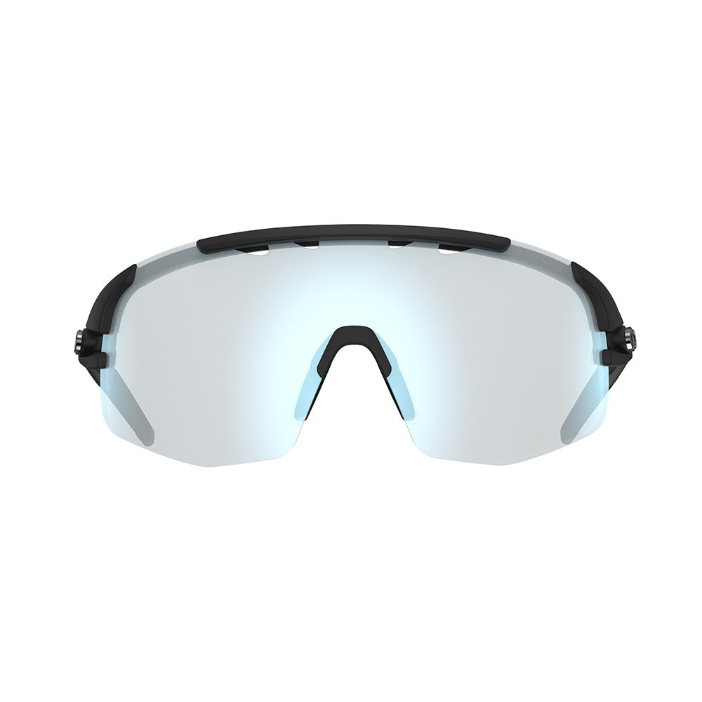 Tifosi Sledge Lite Matte Black, Clarion Blue Fototec Lens
