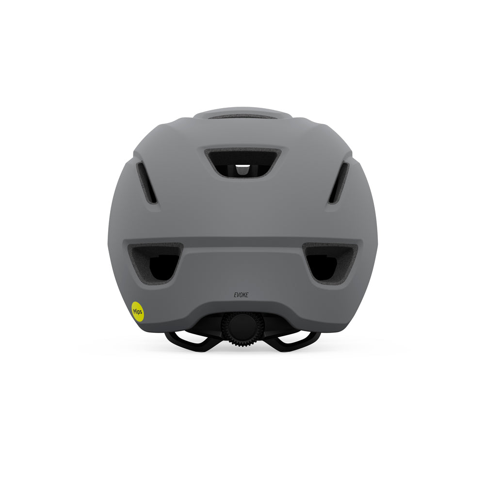 Giro Evoke MIPS Urban Helmet Matte Grey - Back