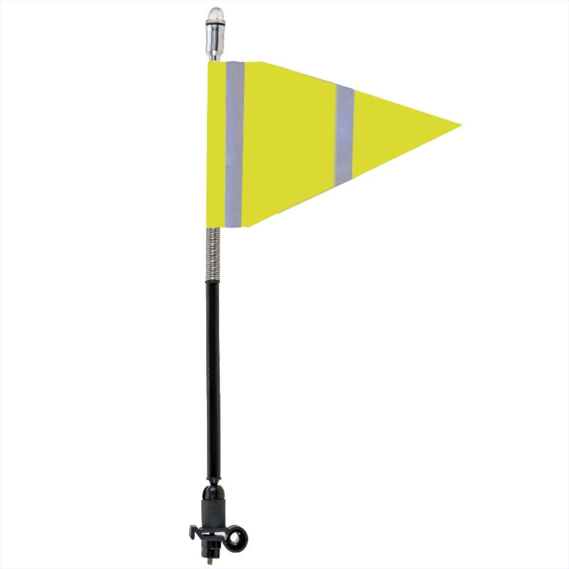 Carrier Mount Safety Flag w/LED