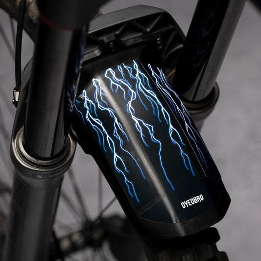 DYEDBRO - MUDGUARD DECALS - FOX / ROCKSHOX - LIGHTNING