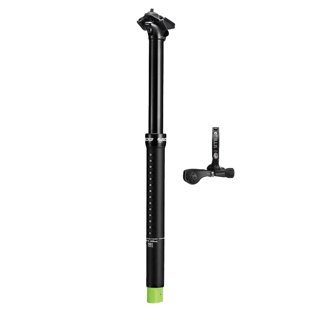 SDG - TELLIS DROPPER SEATPOST - INCLUDES LEVER - 100MM DROP