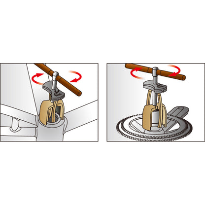 IceToolz Bearing Puller - Usage Examples