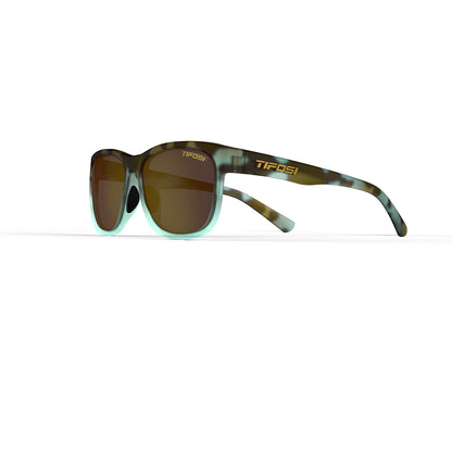 Tifosi Swank XL Blue Tortoise, Brown Lens