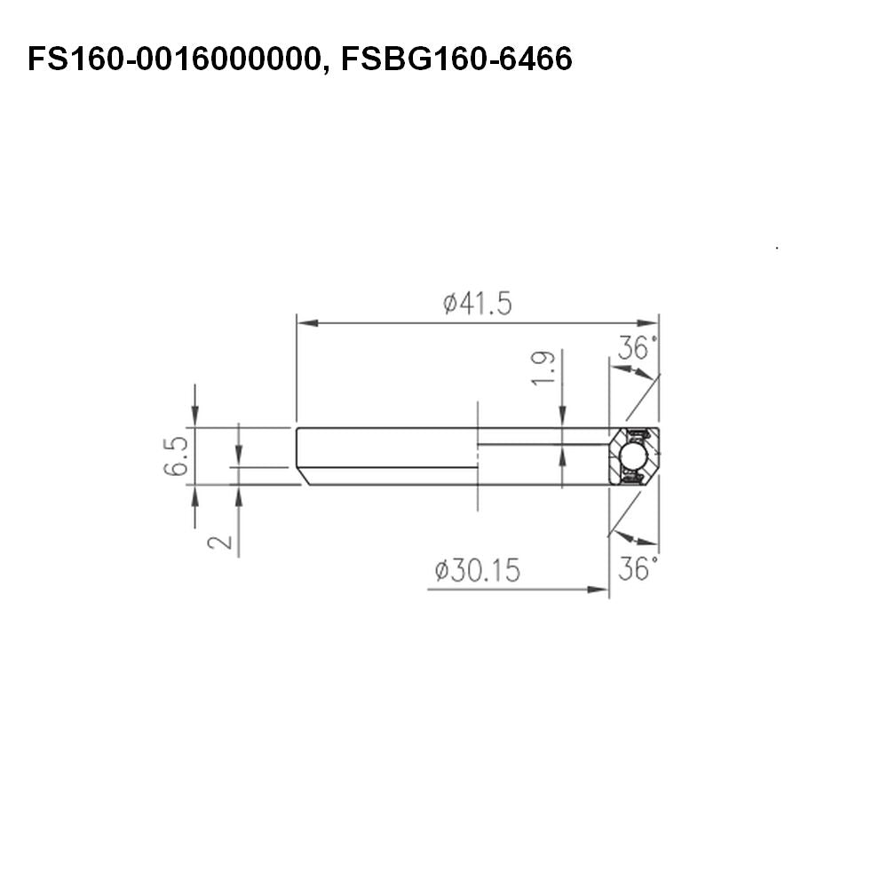 FSA - HEADSET BEARINGS - 1 1/8