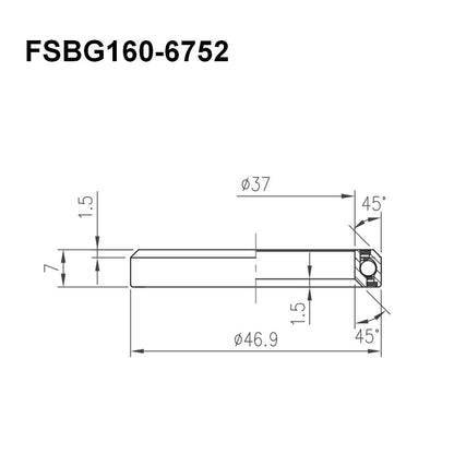 FSA - HEADSET BEARINGS - GIANT OD2