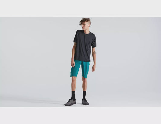 SPECIALIZED TRAIL AIR SHORT MEN TEAL RIDING SHORT [no liner]