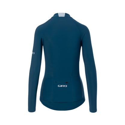 Giro Women's Chrono Thermal LS Jersey -Harbor Blue