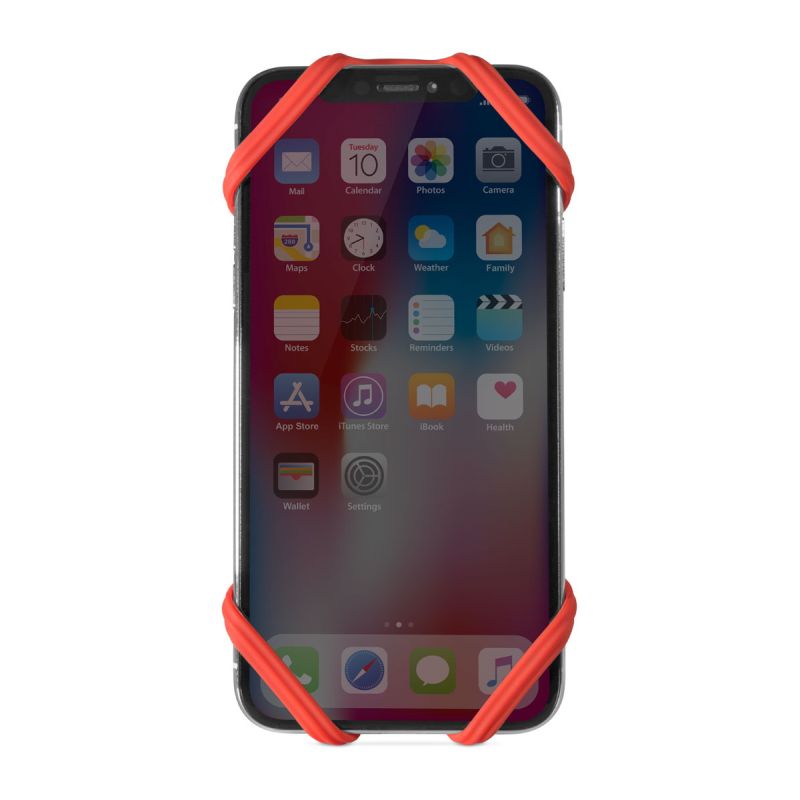 Bone Collection Bike Tie 2 Smartphone Holder Red