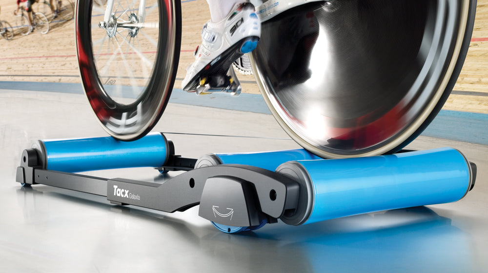 Tacx Galaxia Rollers - Rider