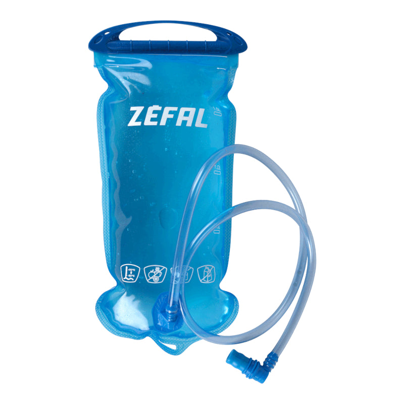 Zefal Z Hydro Race Hydration Bag Black/Blue - Bladder and Hose