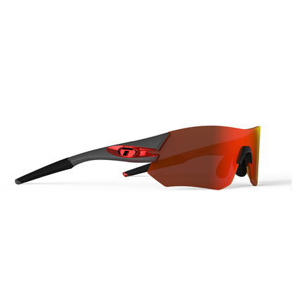 Tifosi Tsali Gunmetal/Red, Clarion Red / AC Red / Clear Lens