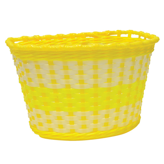 Oxford Plastic Basket Yellow