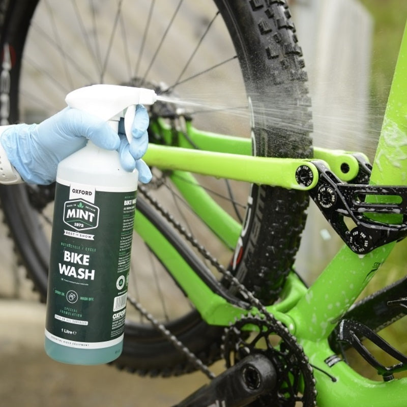 Oxford Mint Bike Wash 1L - Use