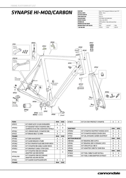 2018 - 2014 Synapse Carbon