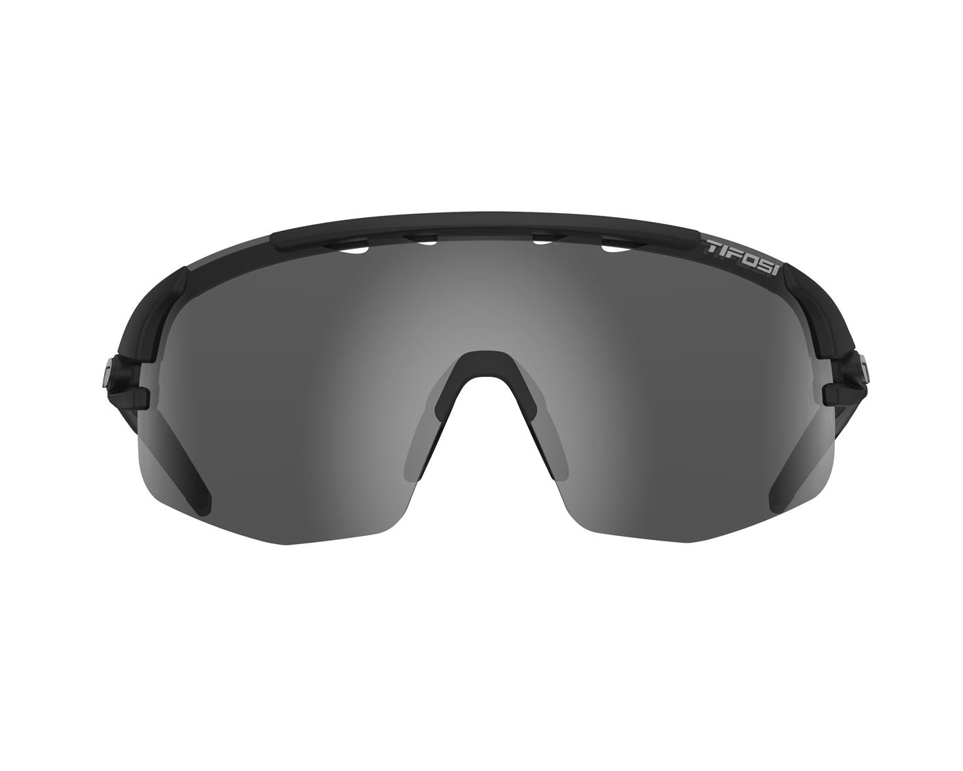 Tifosi Sledge Lite Matte Black, Smoke/AC Red/Clear Lens