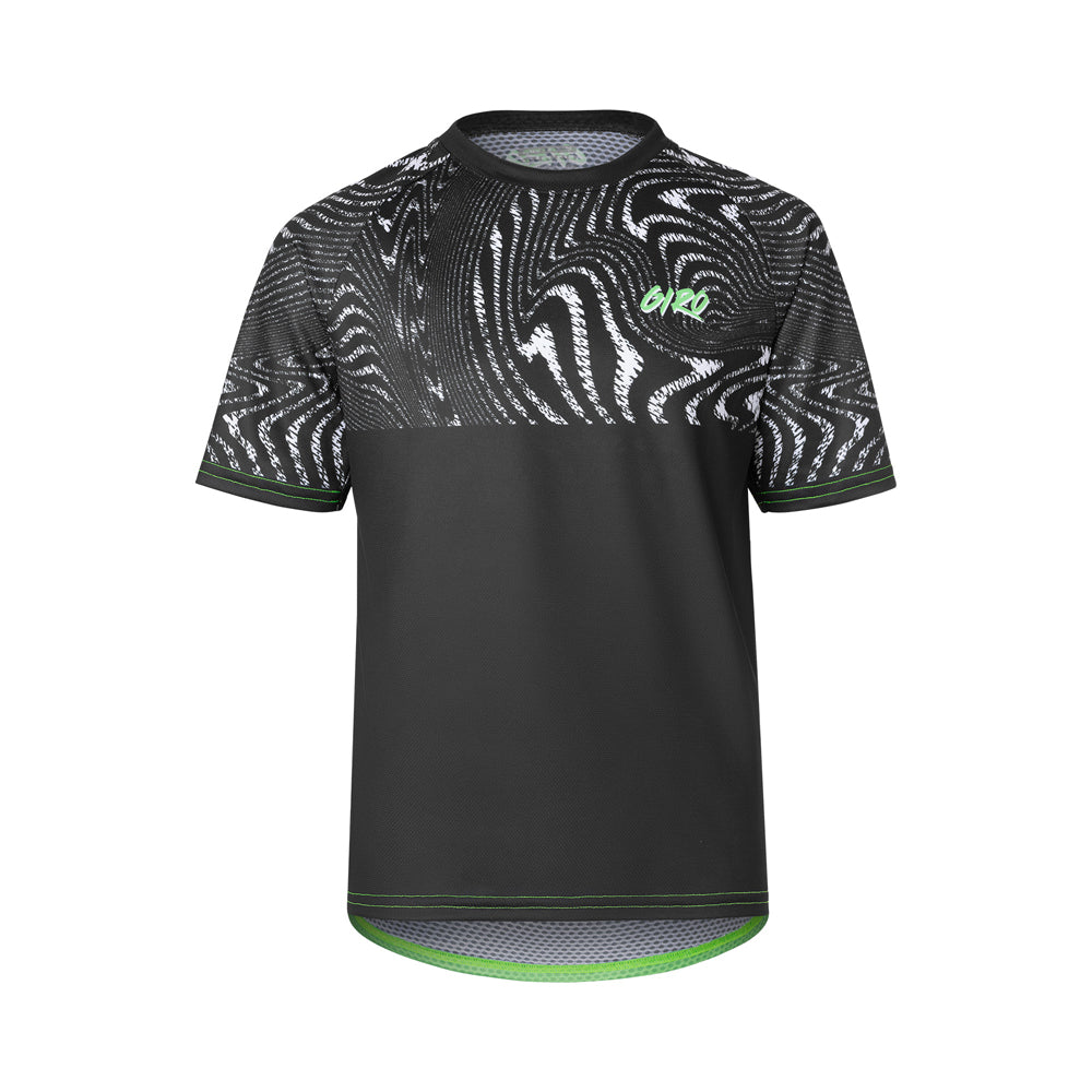 Giro Youth Roust Jersey - Black Ripple