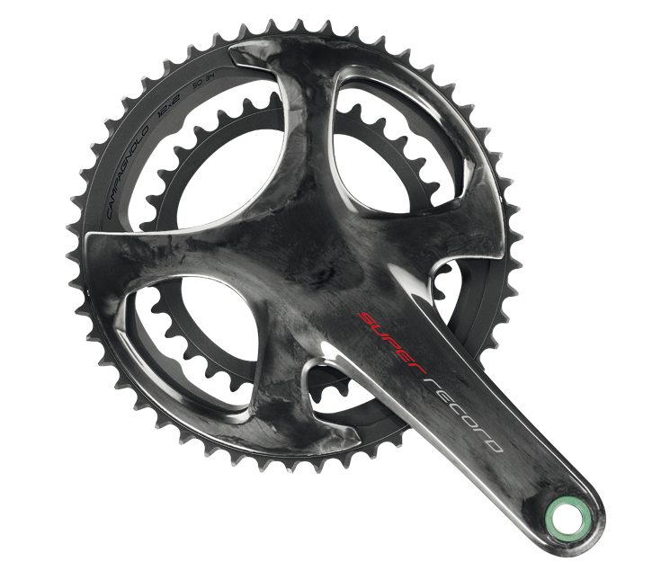 12X2 Campagnolo super record crankset