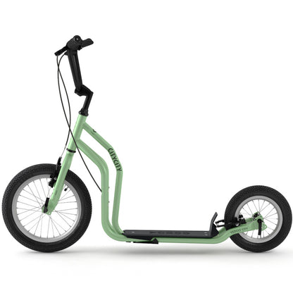 Yedoo RunRun City Scooter 16/12" Green - Side