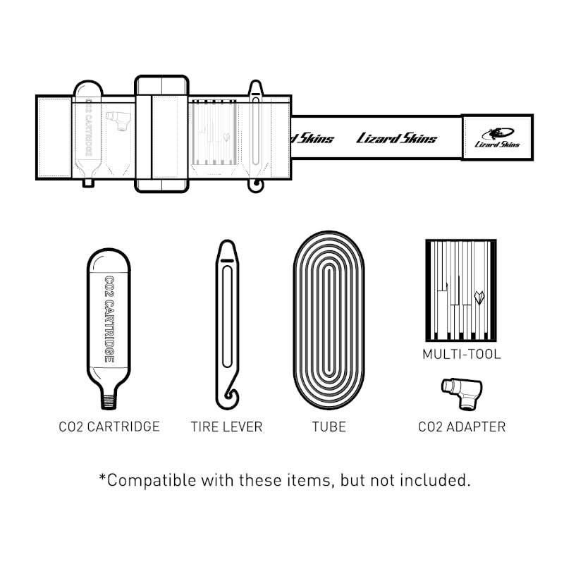 Lizard Skins Utility Strap - Infographic