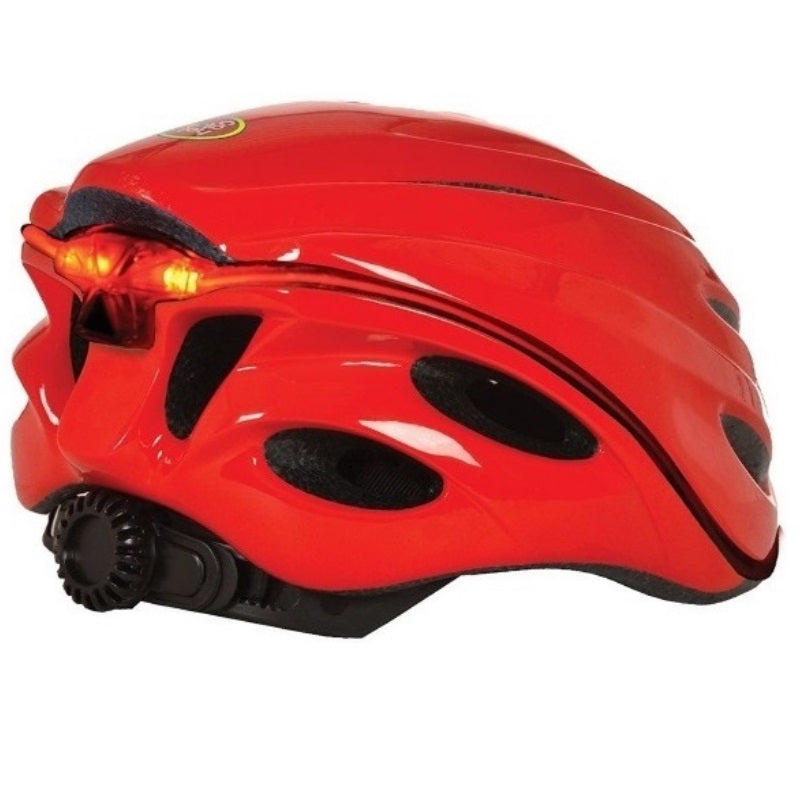 Oxford Metro-Glo Helmet Red