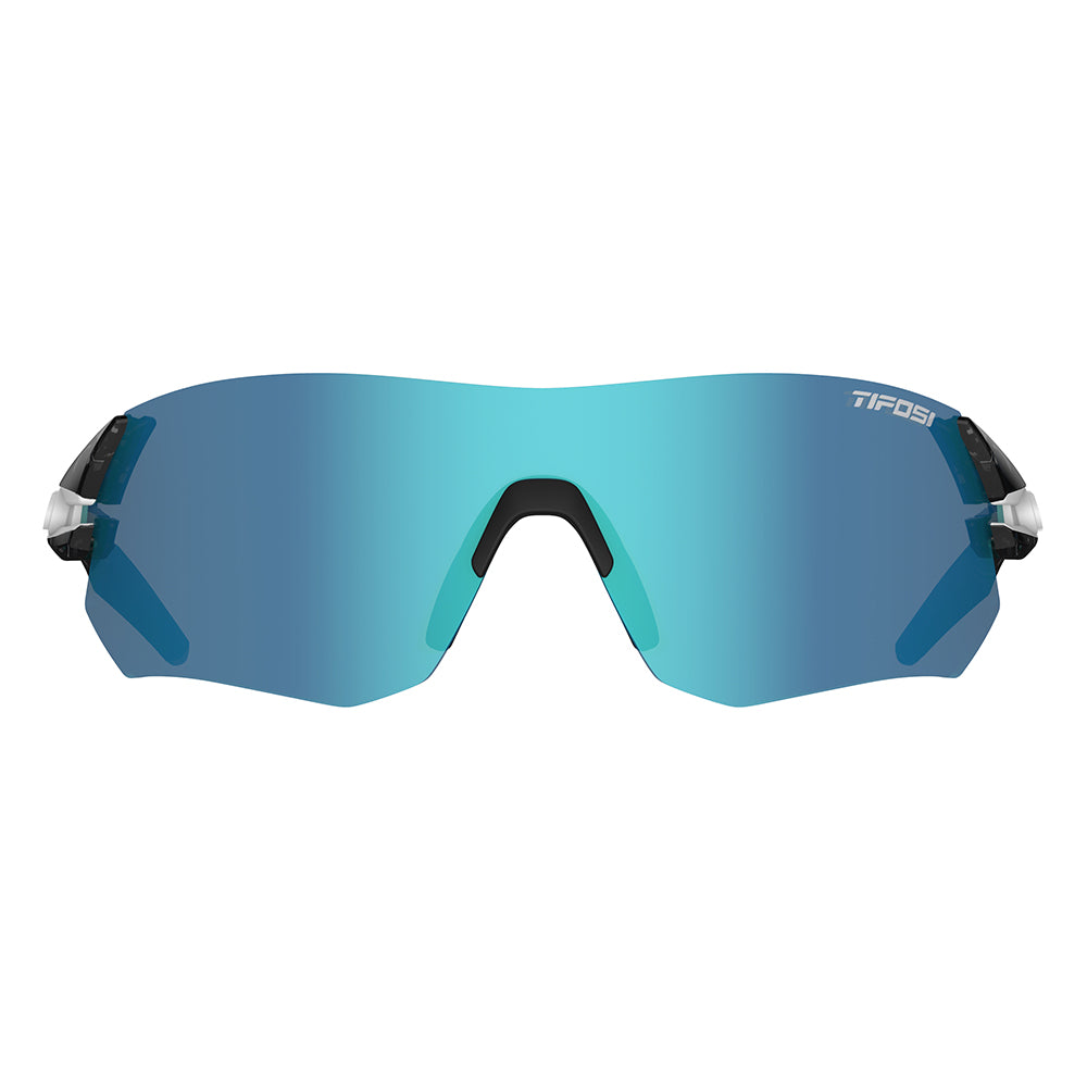 Tifosi Tsali Crystal Smoke White, Clarion Blue / AC Red / Clear Lens