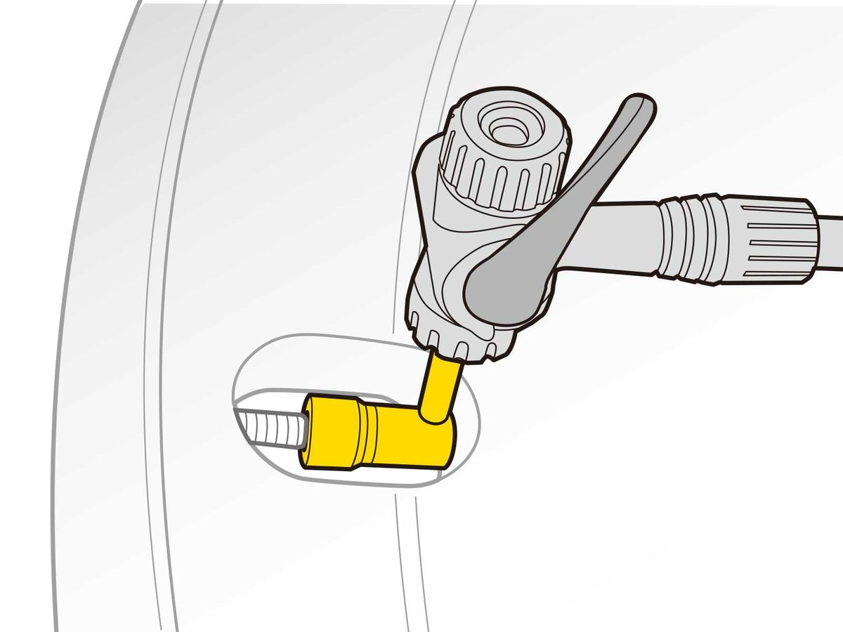 Topeak Pressure Rite Disc Wheel Adapter