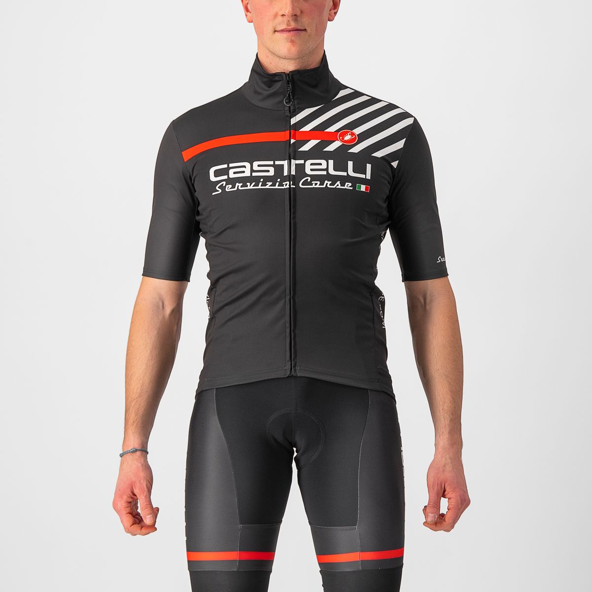 Castelli Custom Equipe Short Sleeve Men's Jacket