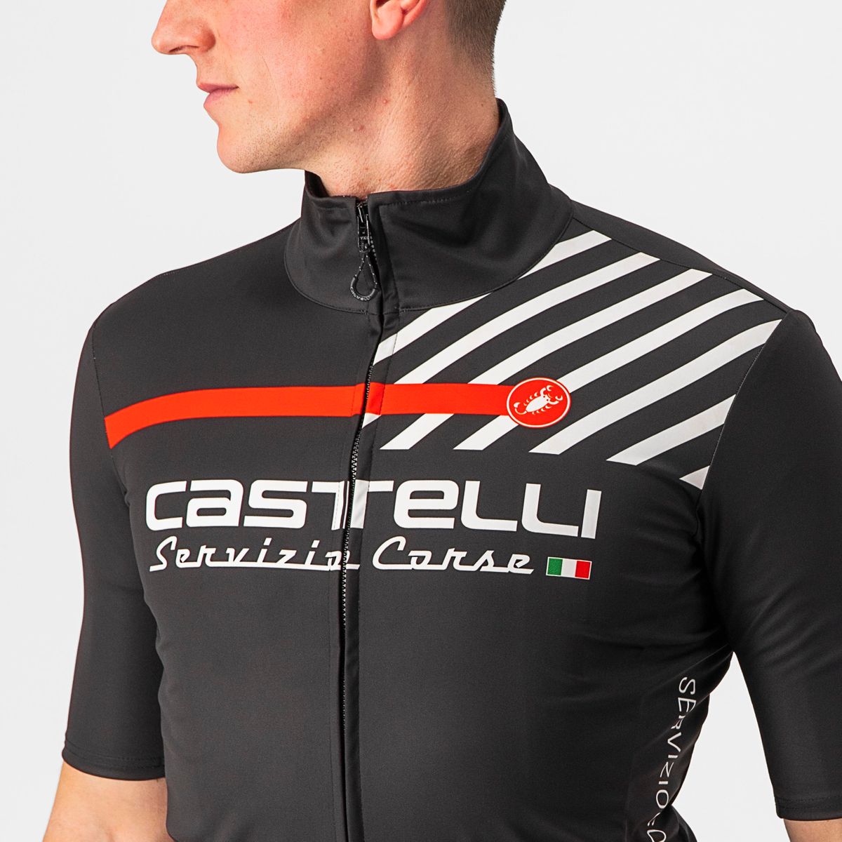 Castelli Custom Equipe Short Sleeve Men's Jacket