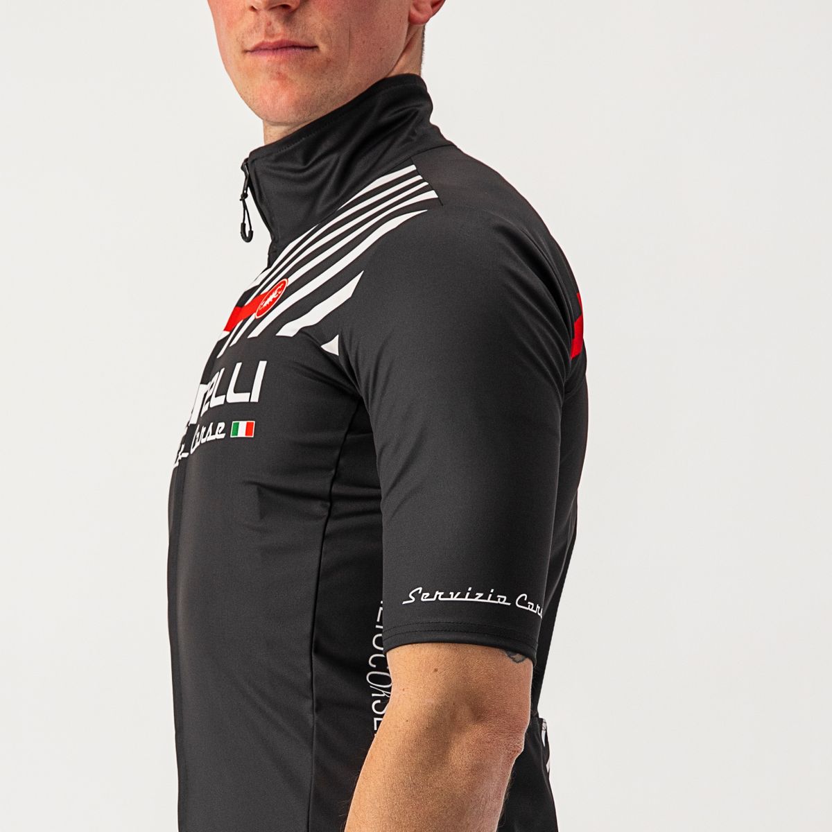 Castelli Custom Equipe Short Sleeve Men's Jacket