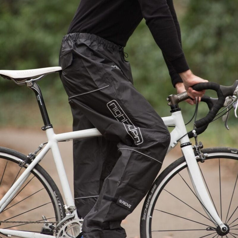 Proviz Nightrider Men's Waterproof Overtrousers – Vanquish cycles