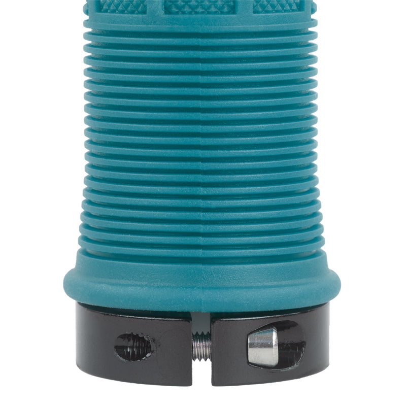 Oxford Driver Lock-On Grips Blue - Webbed Grip