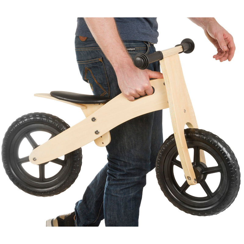 Wooden Balance Bike Black - Held